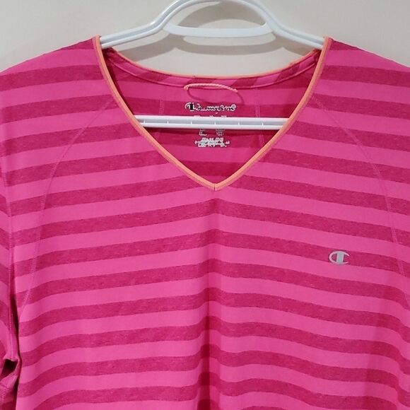 Champion striped short sleeve shirt - Picture 2 of 7
